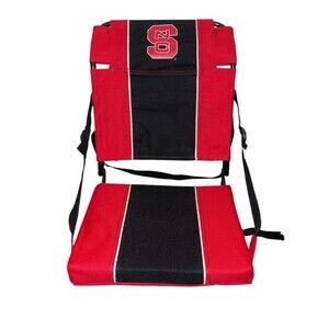 NC State University Wolfpack Stadium Bleacher Seat Folding Cushion Football NCSU